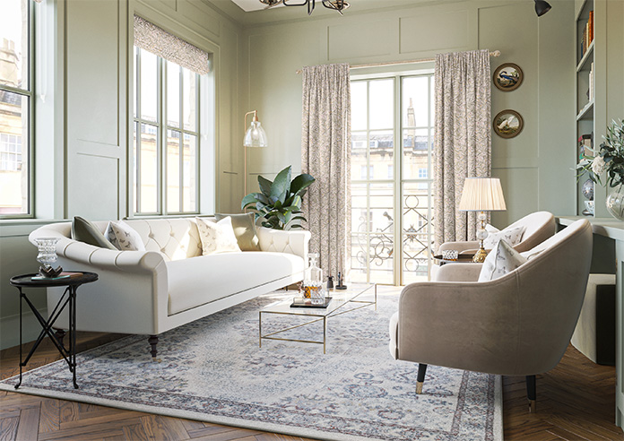 Malory, Biscuit - Made to Measure Curtains - Image 8